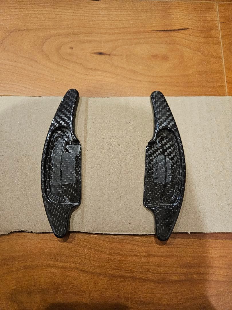 アバルト　カーボン　パドルシフト