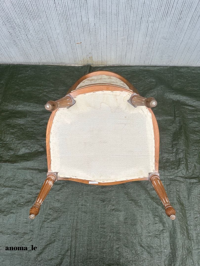 【アームチェア】ルイ16世様式　アンティークチェア