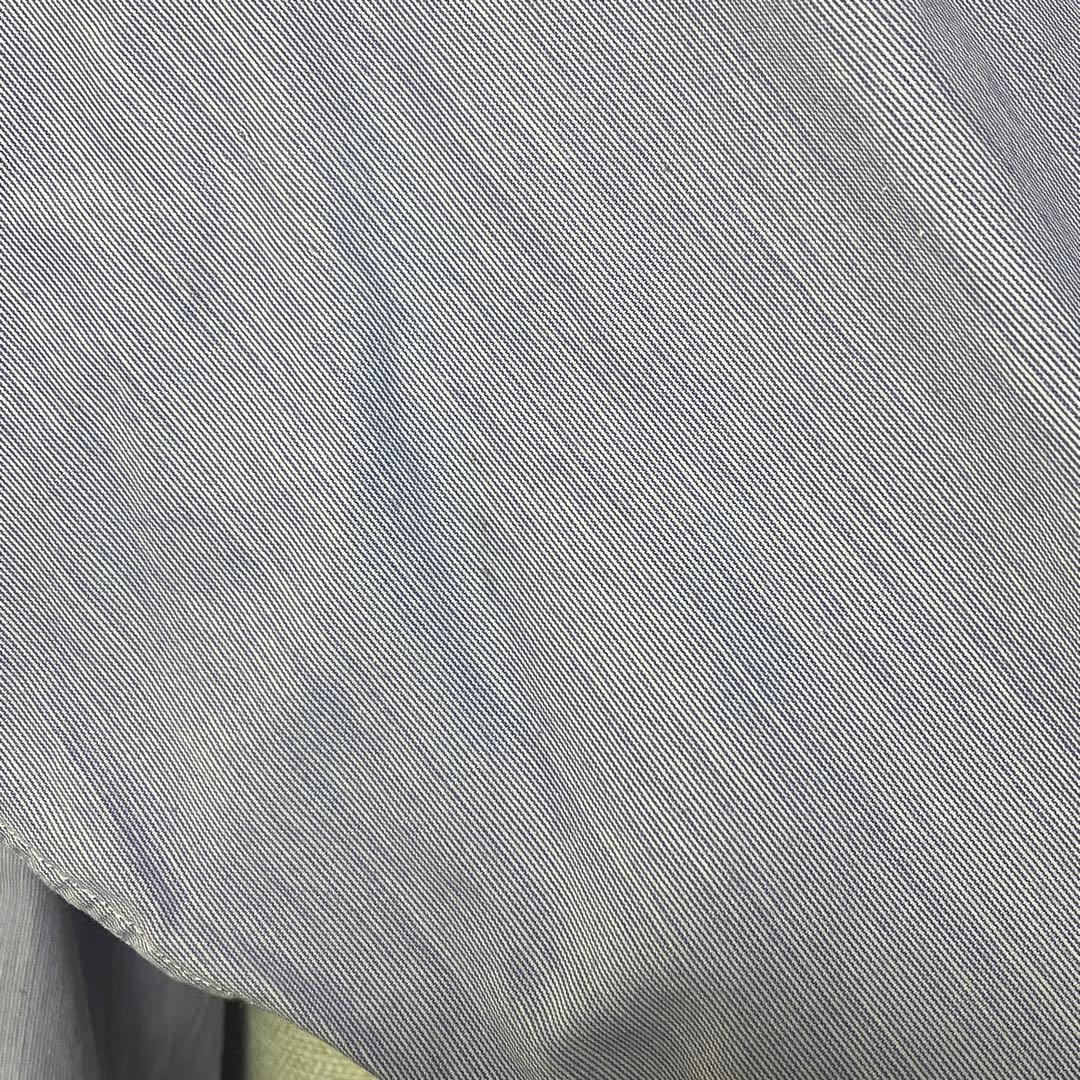 COMOLI コモリシャツ サックス ストライプ サイズ2