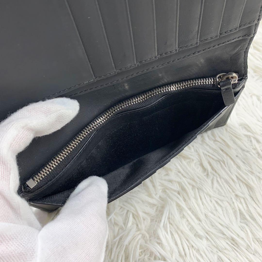 【✨美品✨】 バレンシアガ 長財布 エブリデイ レザー ブラック