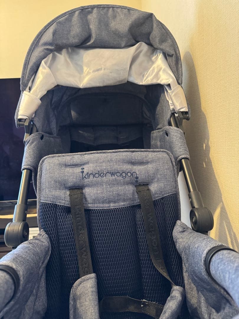 日本育児　キンダーワゴン　DUOシティHOP2 二人乗りベビーカー