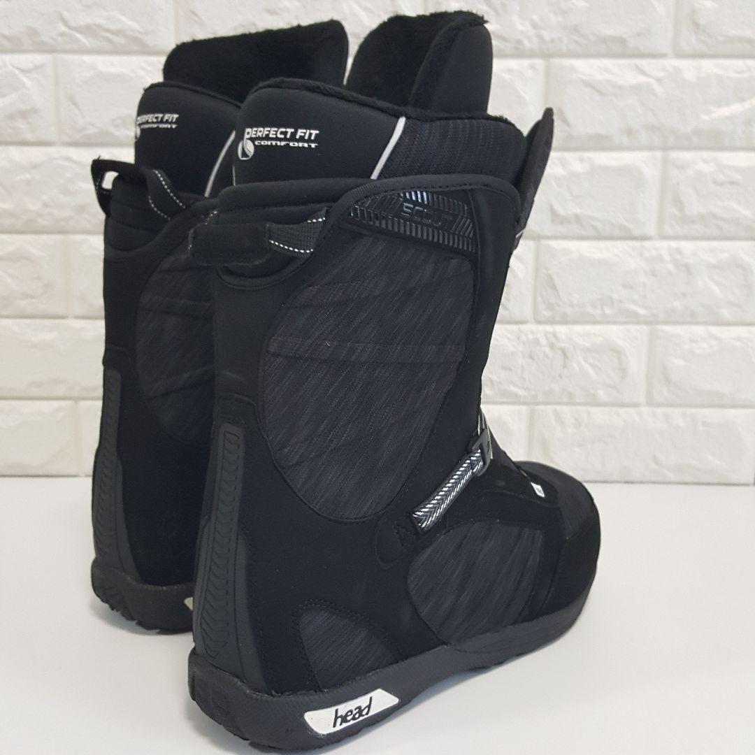 HEAD SCOUT BOA メンズ スノーボードブーツ ブラック 28.0cm
