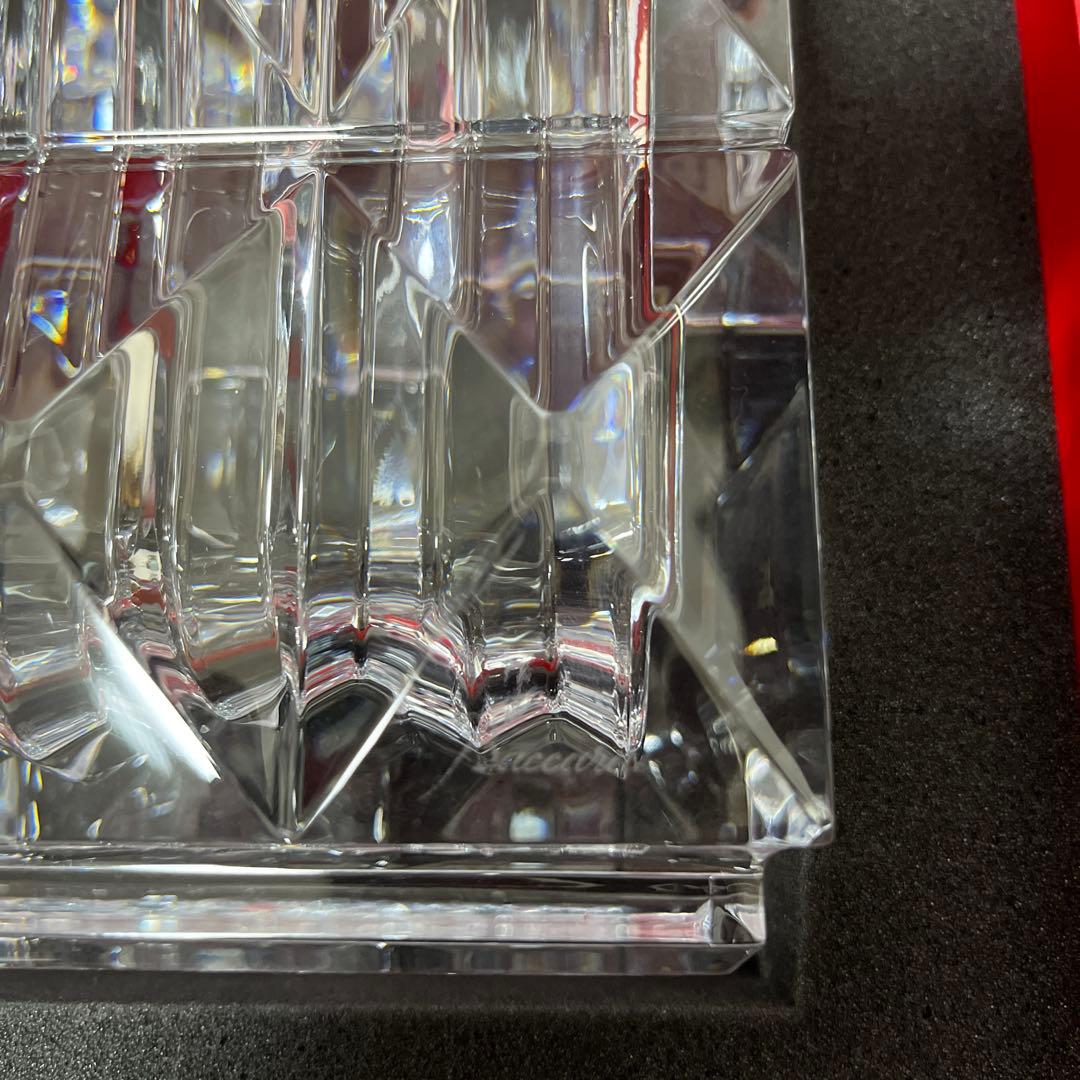 バカラ　ルクソール　ベース　スクウェア　花瓶　新品