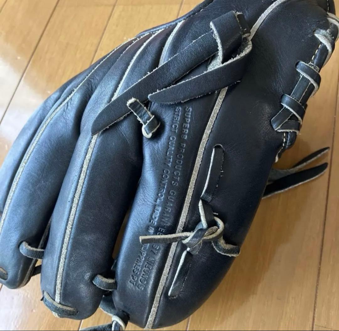 ミズノ野球 軟式用グラブ 内野手用 サイズ9 グローバルエリート グラブ袋付き