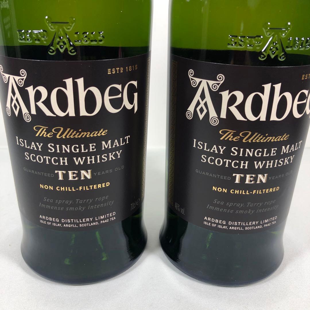 アードベッグ シングルモルト ウイスキー 700ml 2本セット