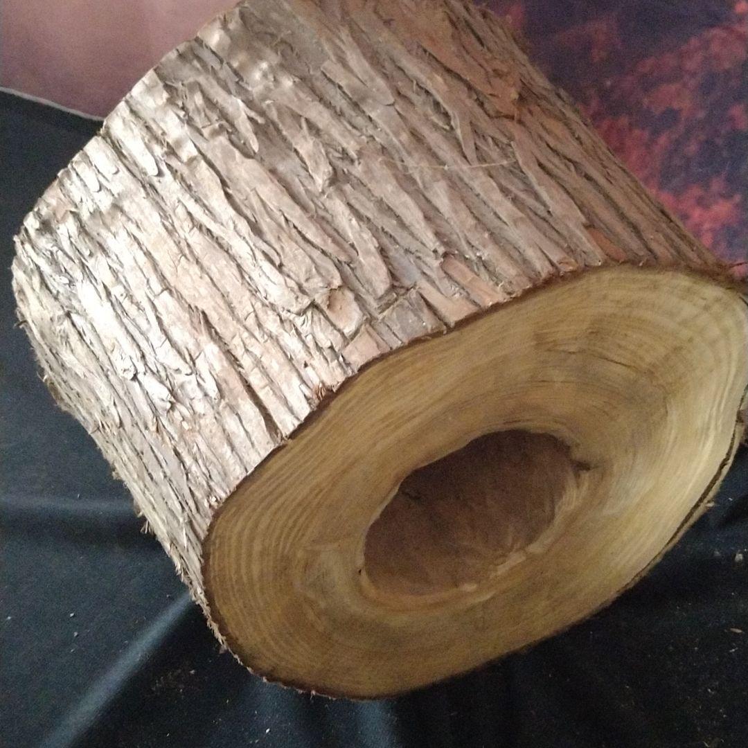 交渉中です！くりぬき丸太(杉)