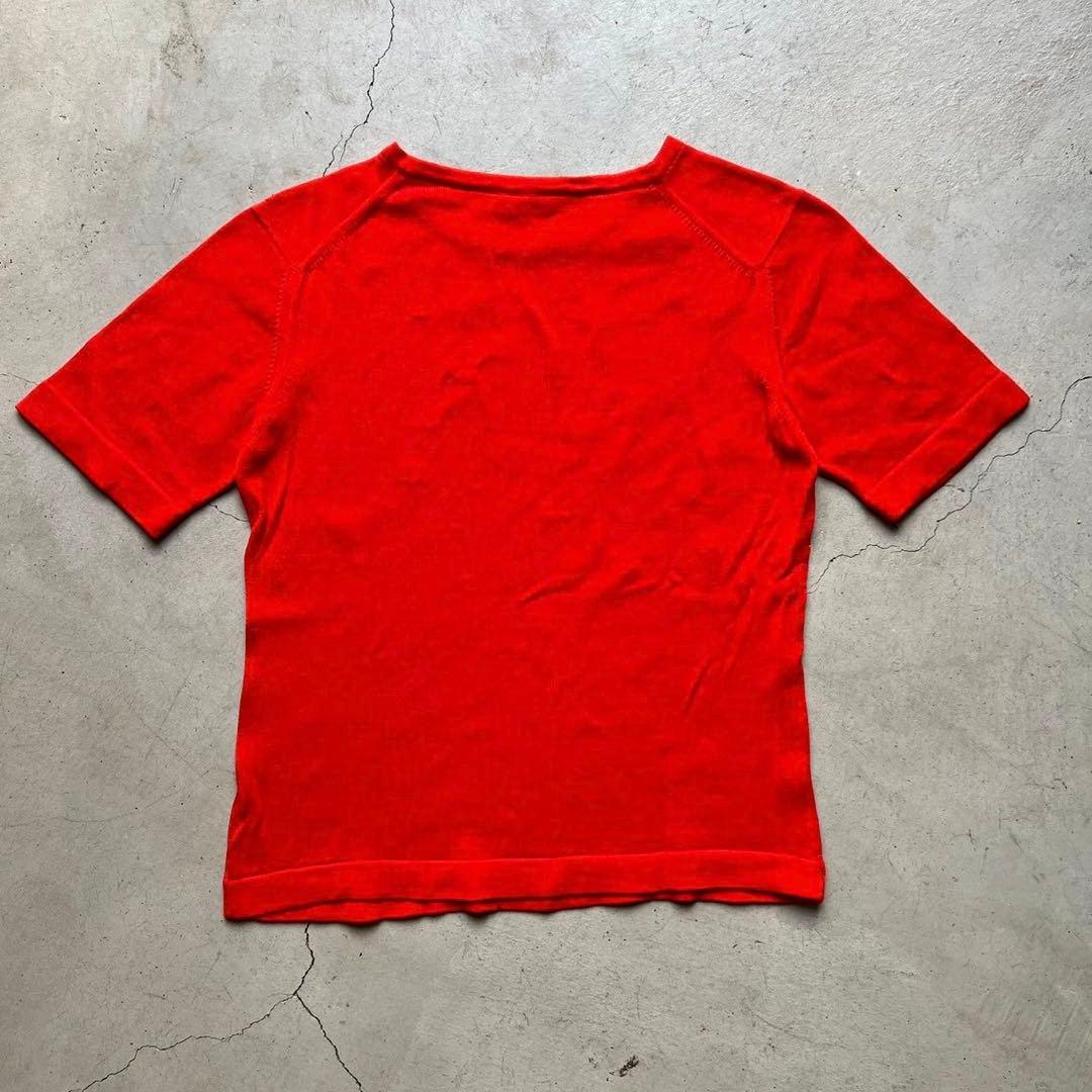 chanel 70s ビンテージシャネル 刺繍ロゴ tシャツ ピチt