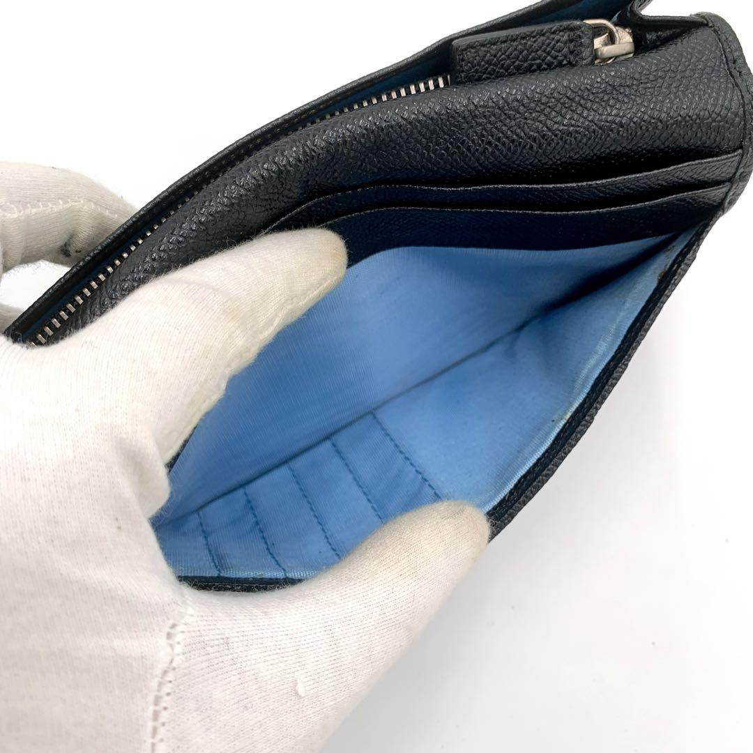 BVLGARI ブルガリ 長財布 ロゴリング レザー ロングウォレット