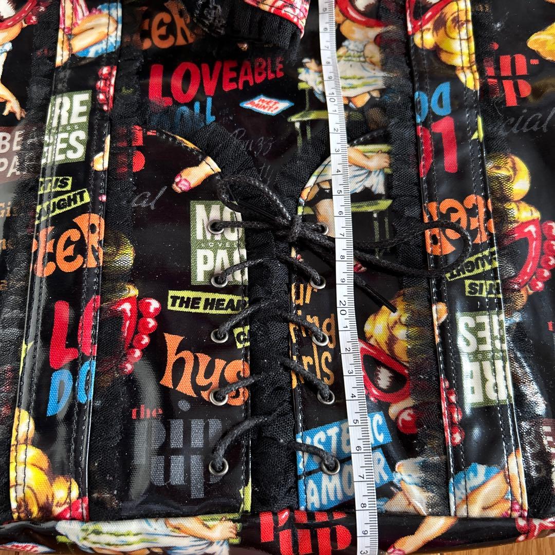 ヒスミニ　マザーズバッグ　黒