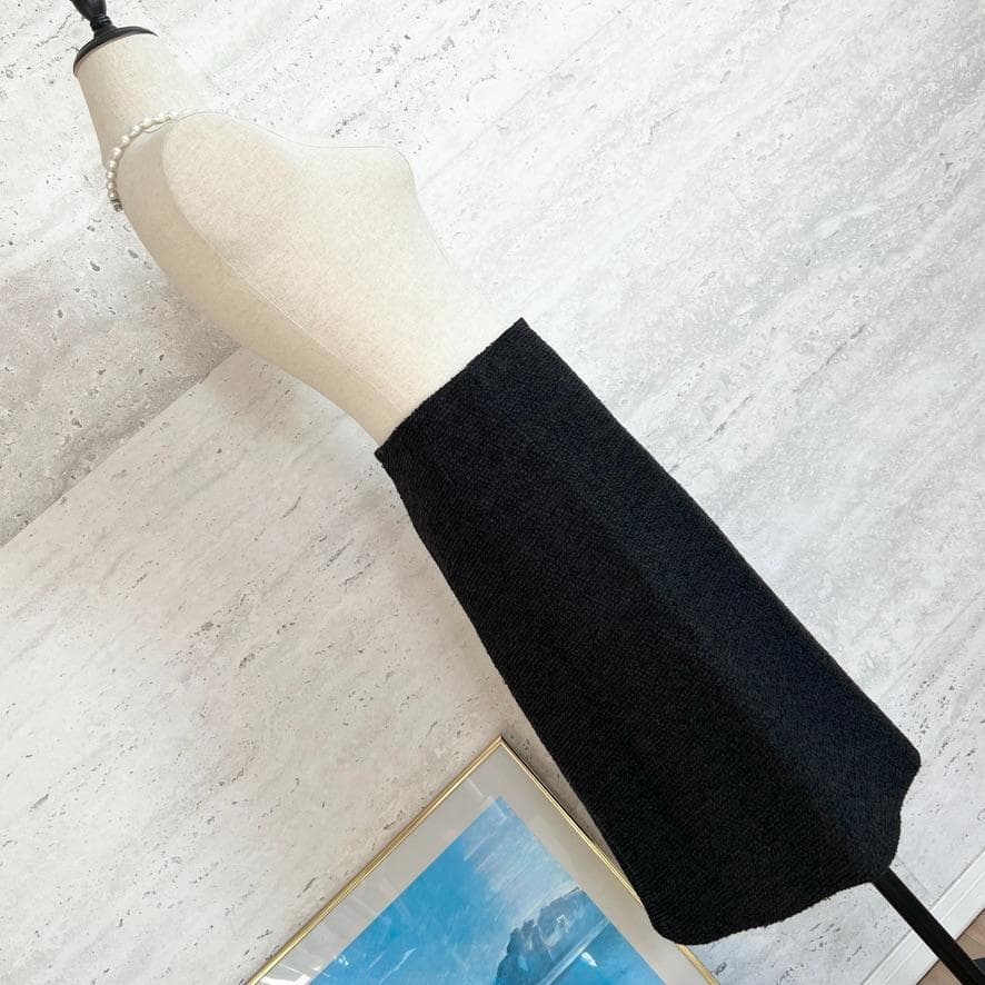 極美品★LOUIS VUITTON★現行★上質ツイード★Aライン★スカート