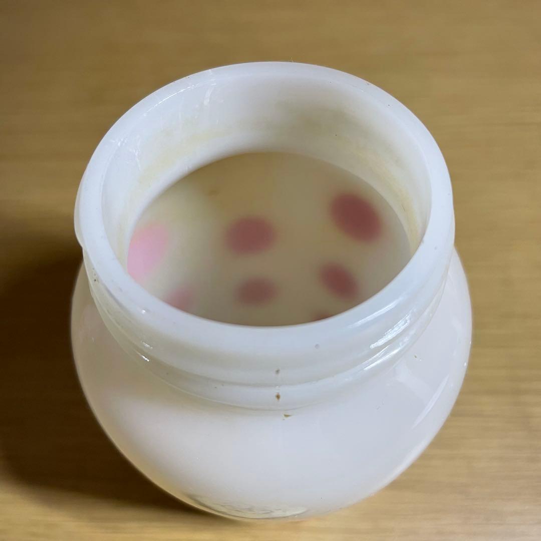 FireKing ファイヤーキング ソルト&ペッパー ポルカドット（赤）