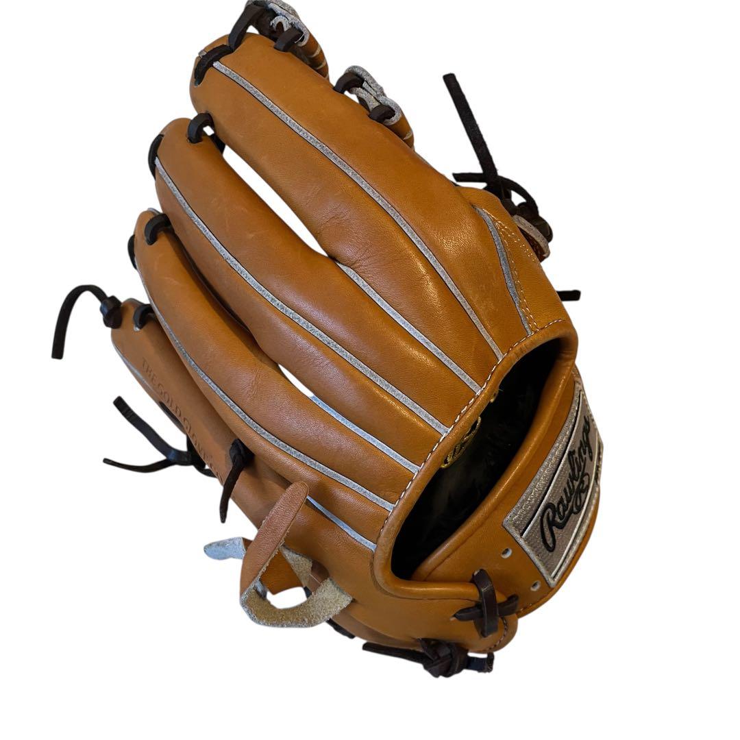 Rawlings プロエクセル 軟式グローブ ブラウン 内野手用