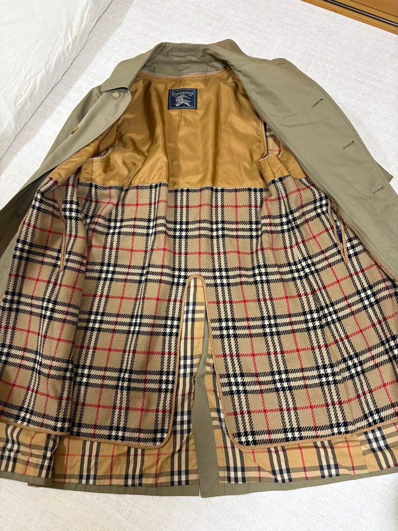 BURBERRYS 90s ステンカラーコート　ノバチェック　ライナー　オールド