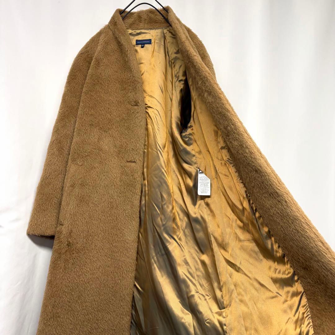 ADOLFO DOMINGUEZ アルパカコート　ウールコート