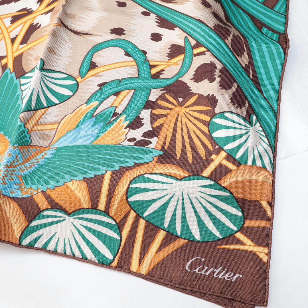 未使用 カルティエ スカーフ 90