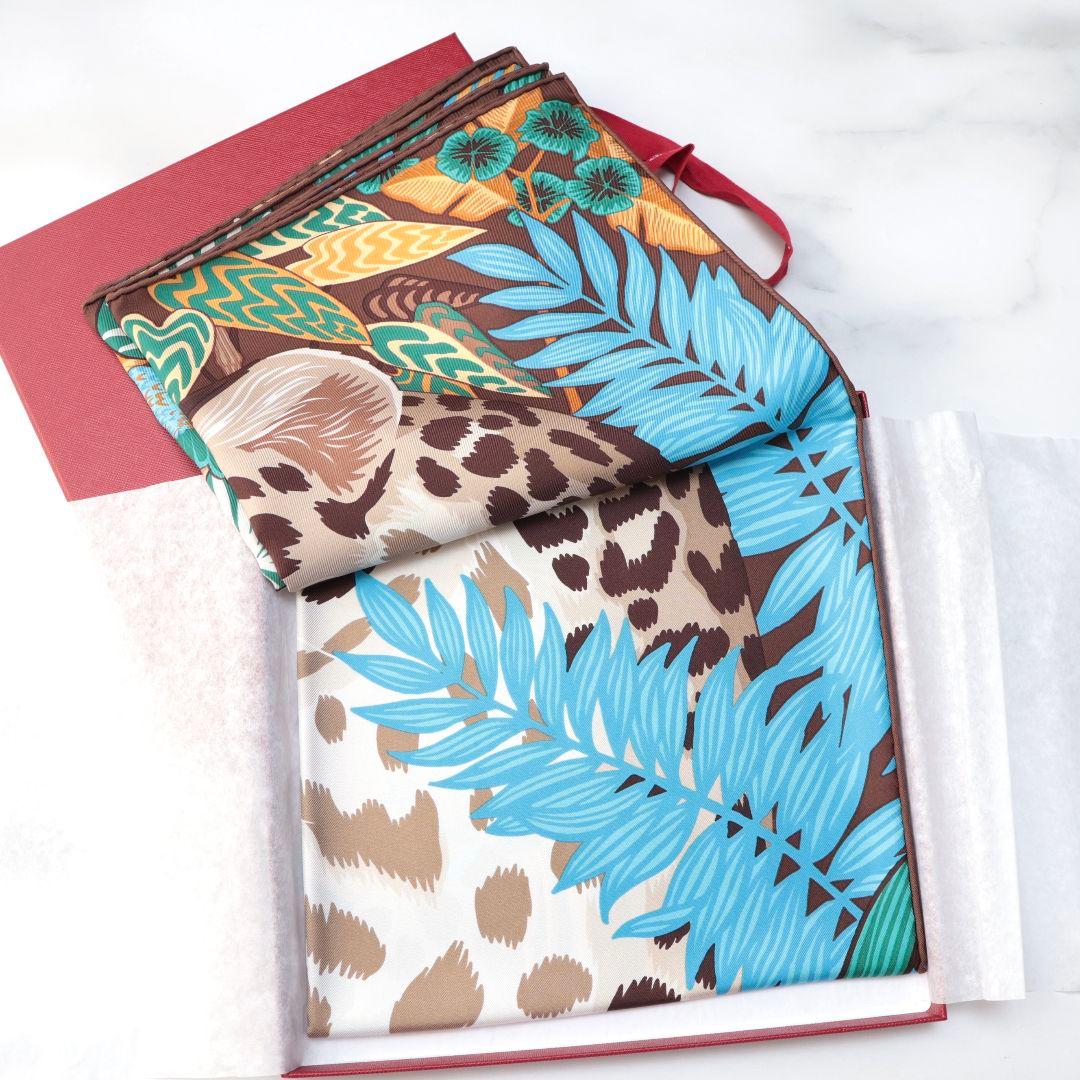 未使用 カルティエ スカーフ 90