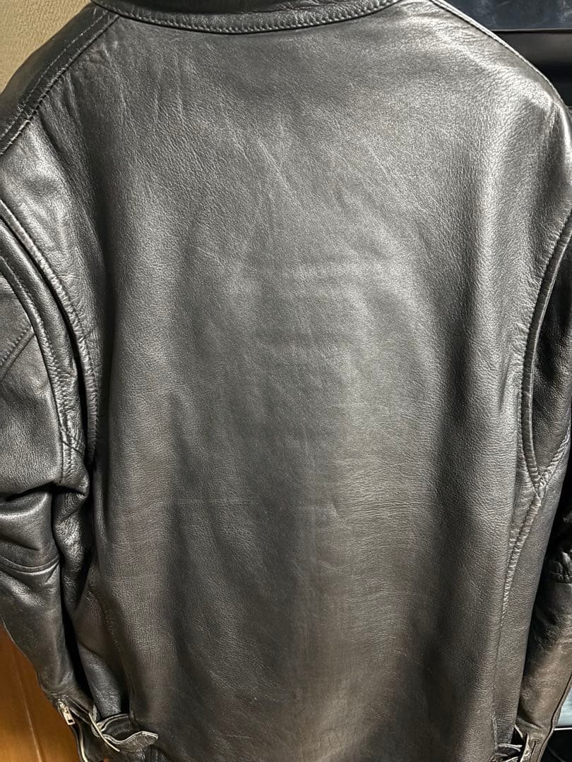 デグナー 本革　レザージャケット　L　黒　ライダース