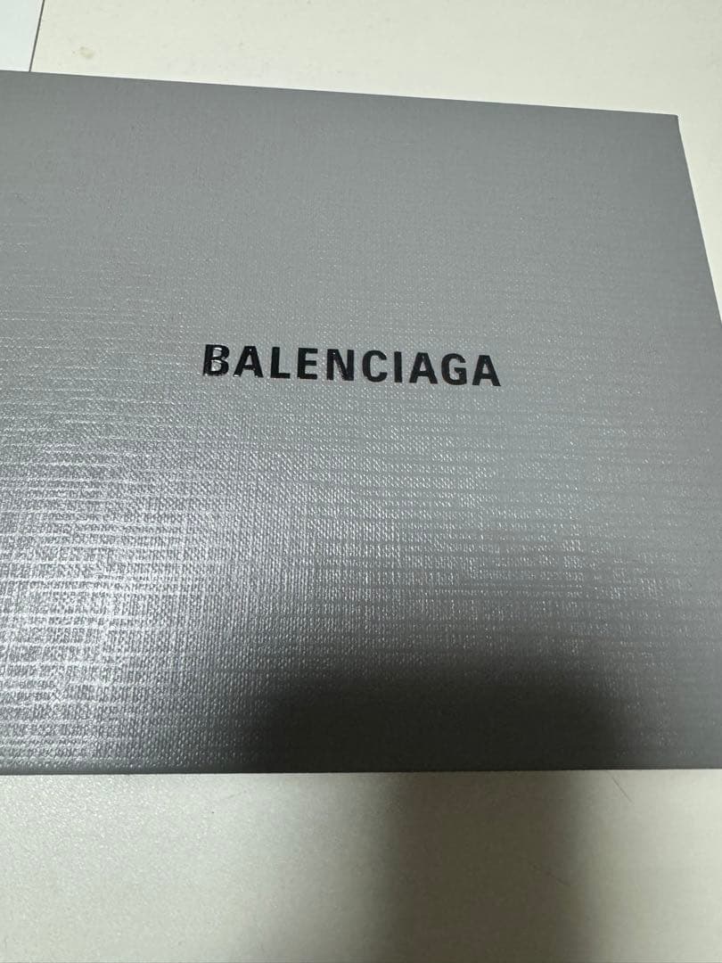 BALENCIAGA ロゴバックル クロコダイルベルト