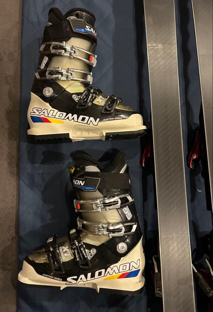 スキーセット サロモン 185cm ブーツ 25cm salomon