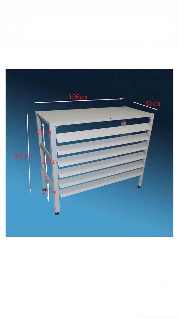 アルミ製 排気ルーバー方向調整 エアコン室外機カバーライトグレーＬサイズ