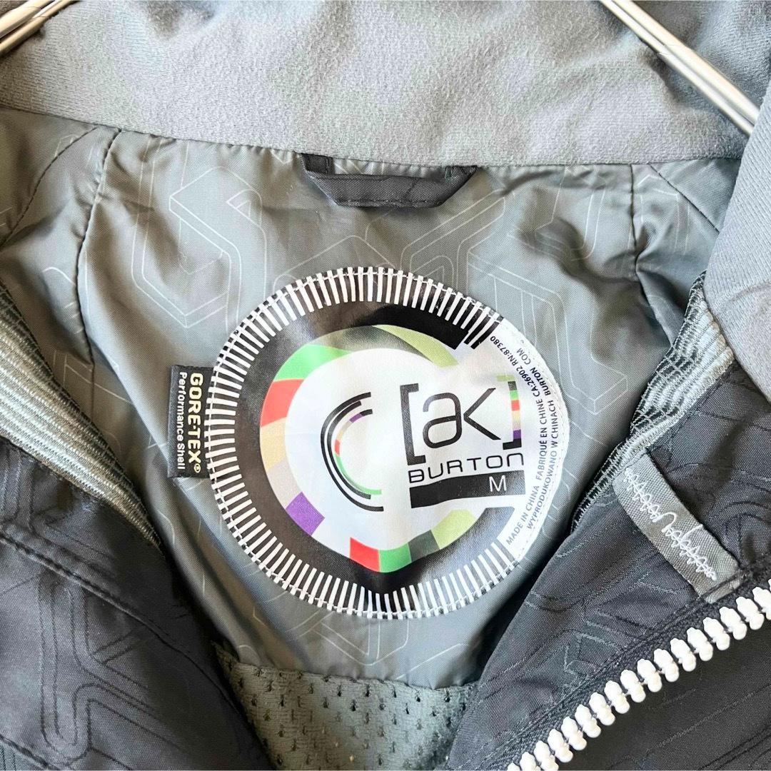 4918【美品】バートン　メンズ　ジャケット ak ゴアテックス　黒　M