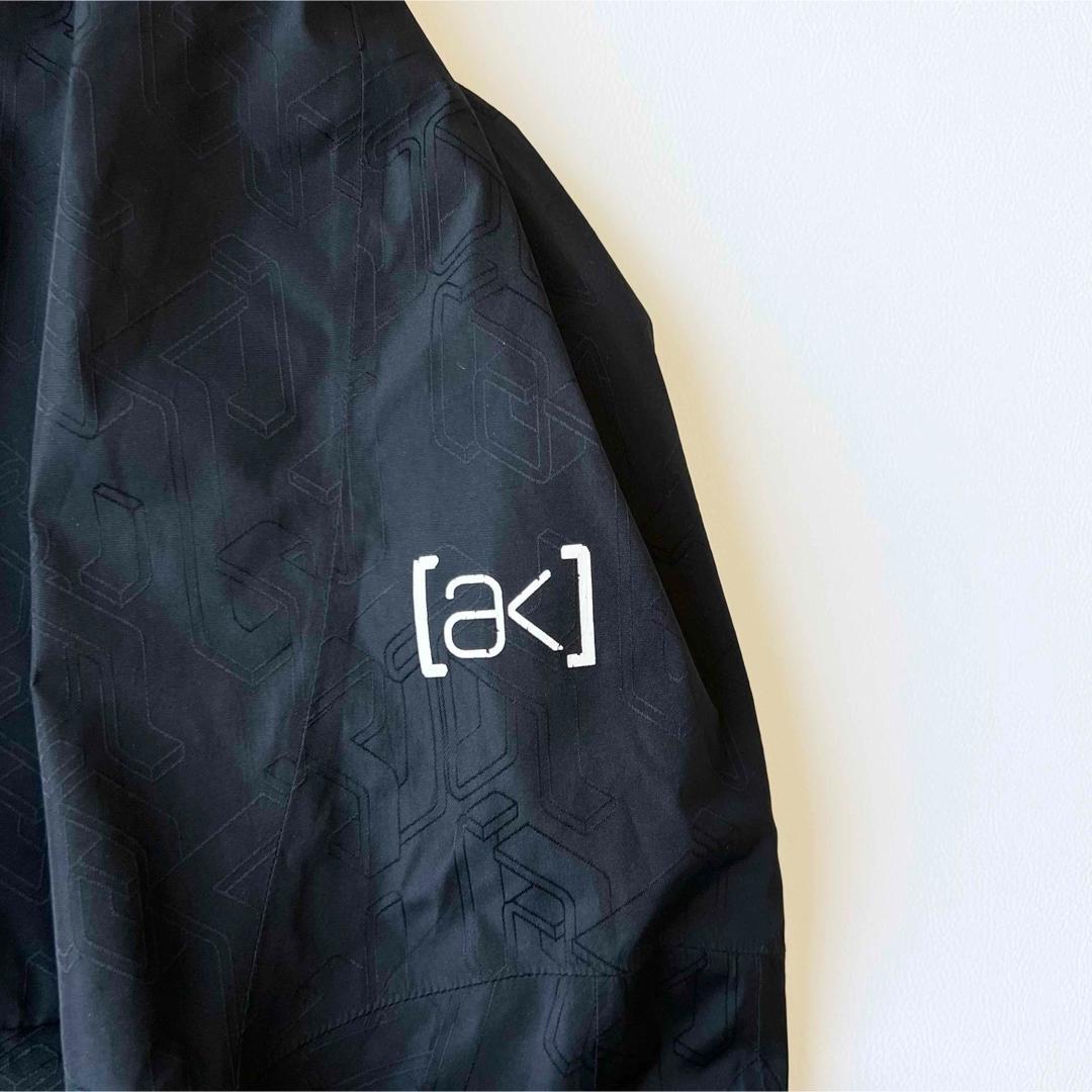 4918【美品】バートン　メンズ　ジャケット ak ゴアテックス　黒　M