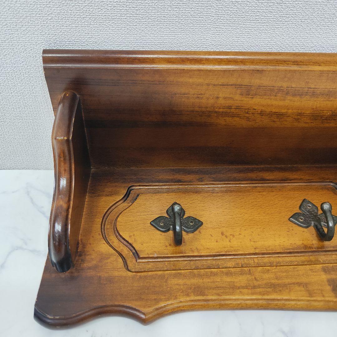 家具 カリモク 壁掛け ウォールフック ハンガー アンティーク