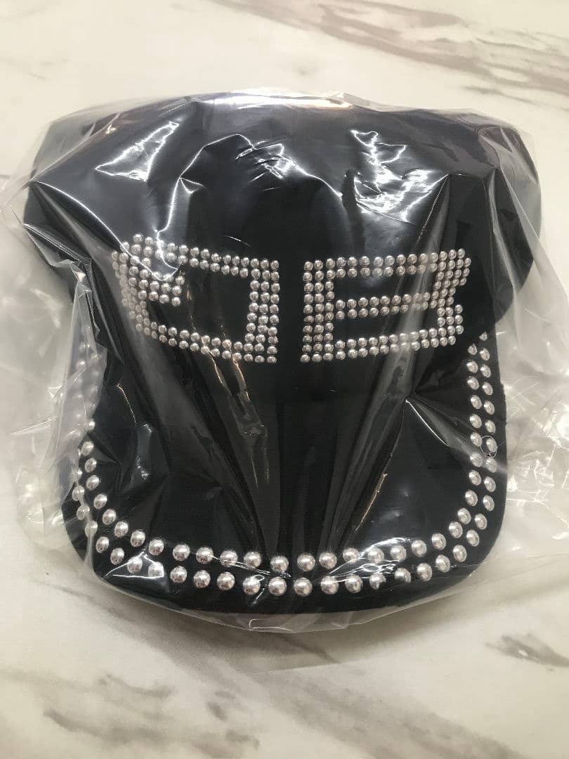 未使用 BEEDEN BD STUDS DAMAGE CAP BLACK #04