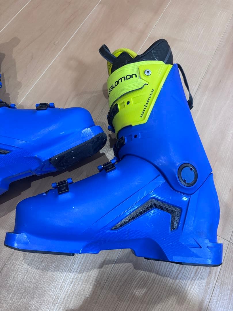 スキー SALMON S/MAX 130 Carbon 25.0-25.5cm 98mm