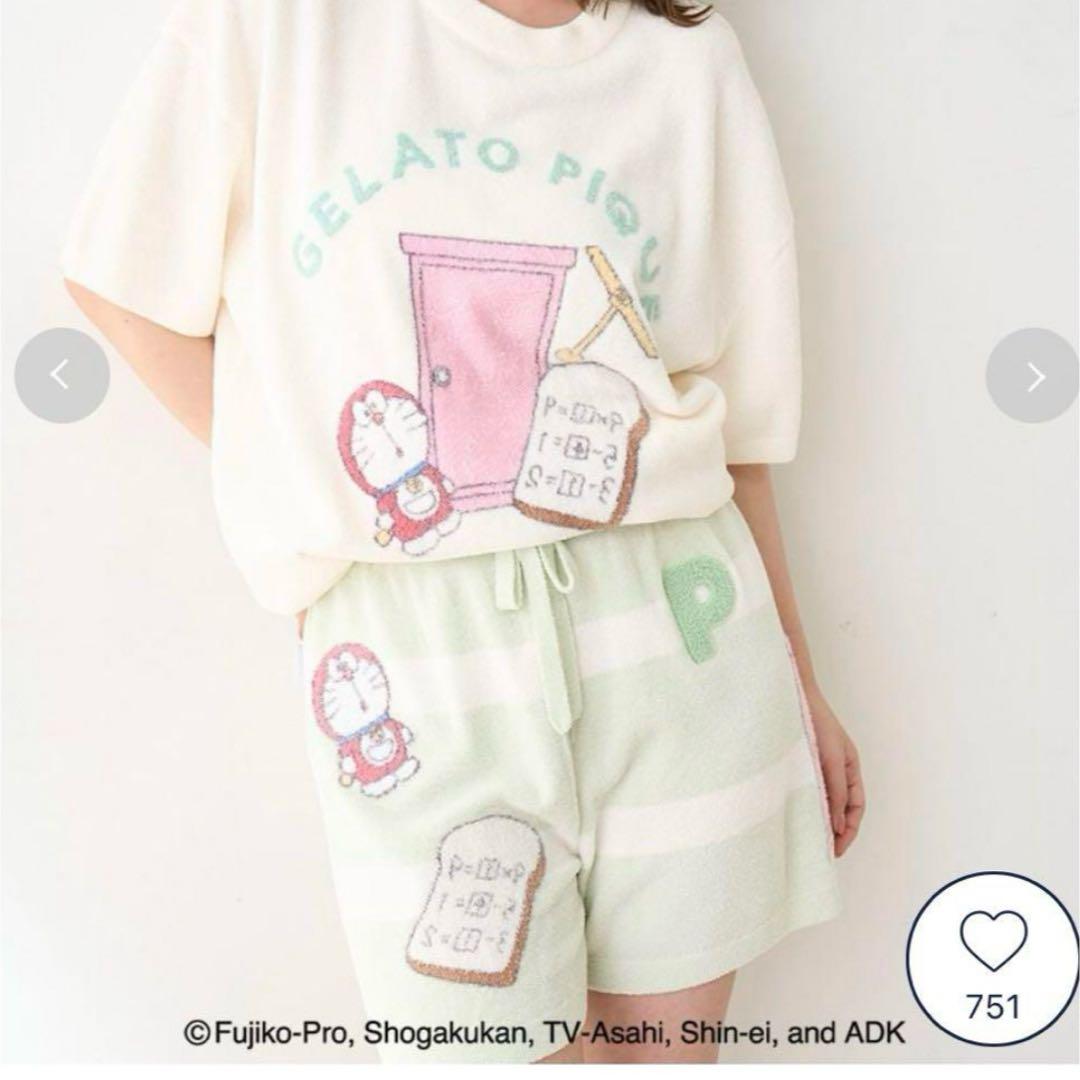 【新品　タグ付】　GELATO PIQUE ドラえもん ルームウェアセット