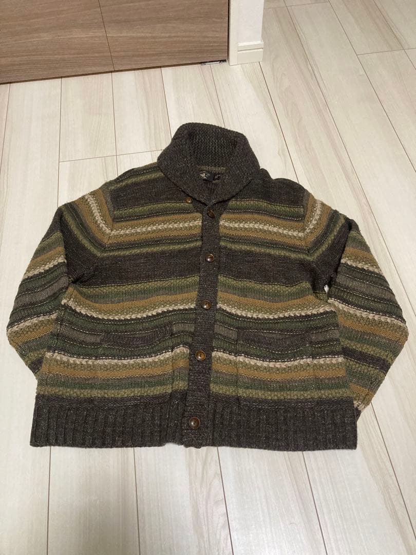 RRL ショールカラー ラルフローレン 1940s ブランケット カーディガン