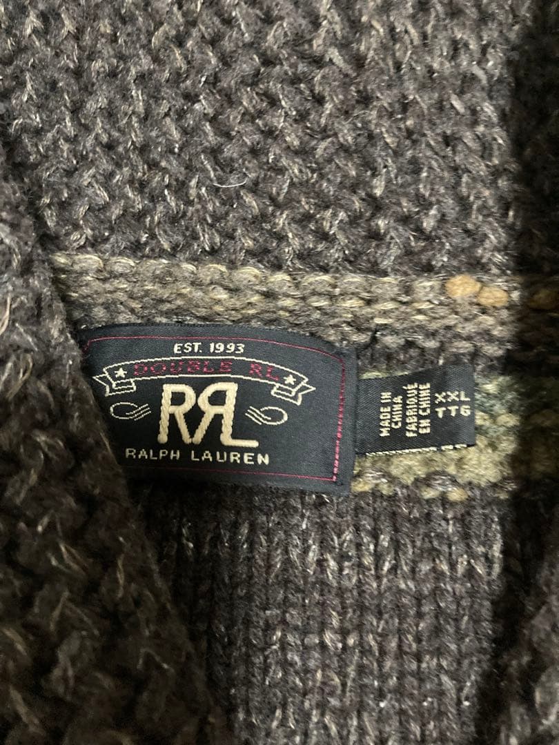 RRL ショールカラー ラルフローレン 1940s ブランケット カーディガン