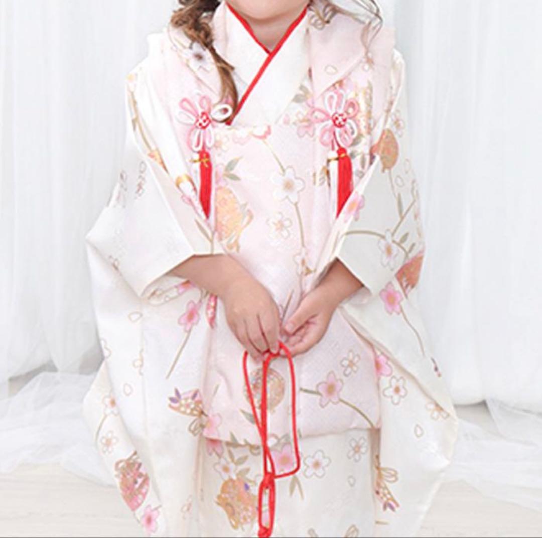 KYOETSU 七五三 ３歳 女の子 被布セット 9点フルセット