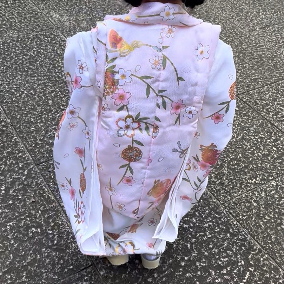 KYOETSU 七五三 ３歳 女の子 被布セット 9点フルセット