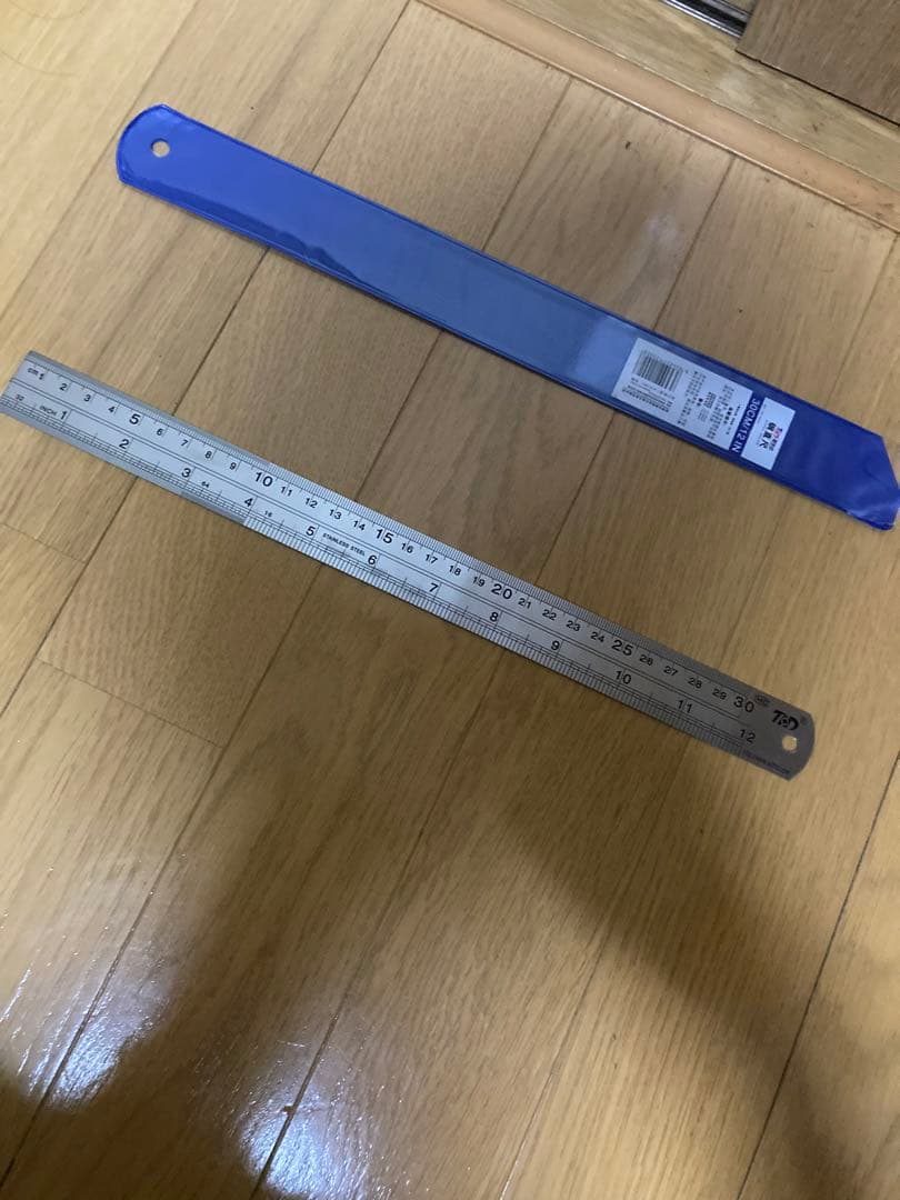 30センチものさし　12インチスケール測り