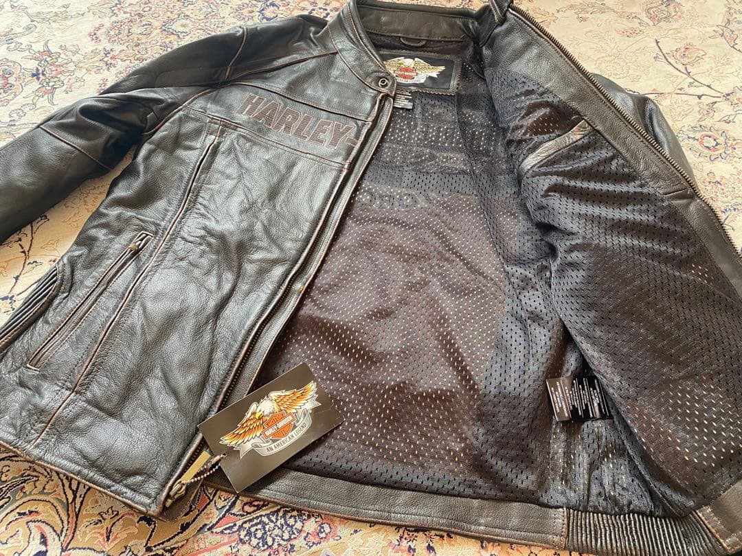 新品未使用HARLEY-DAVIDSON レザージャケット 在庫限り激安セール