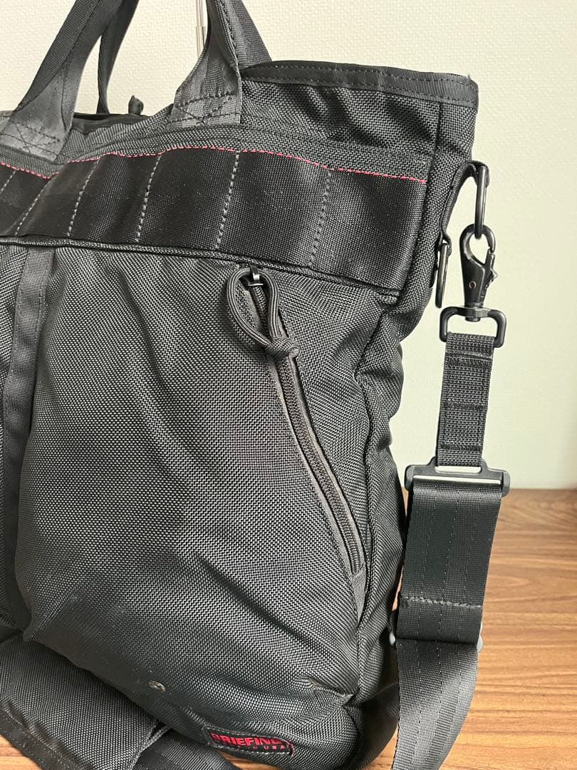 【極美品】BRIEFING ブリーフィング　ネオステルス　ヘルメットバック BK