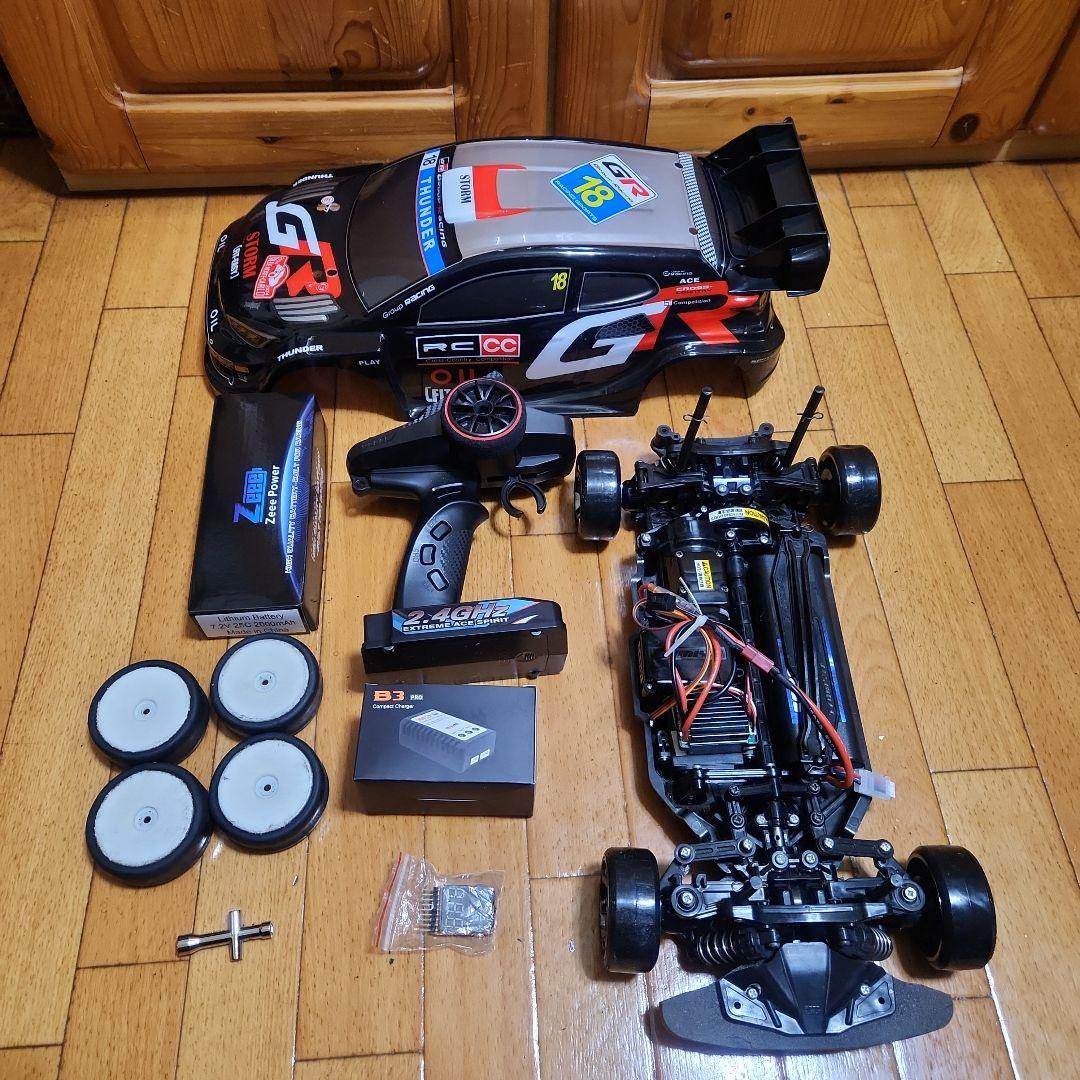 タミヤ ドリフト ラジコン フルセット　TT02　　ラリー　ボディ　　　tt01