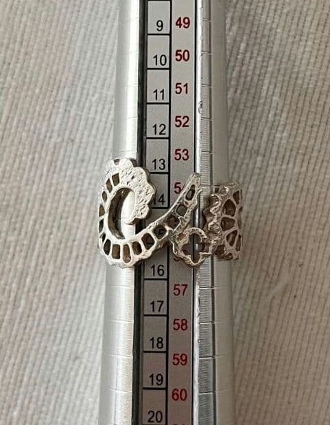 伝統的デザイン KAORU スワトウ リングL / オプション加工