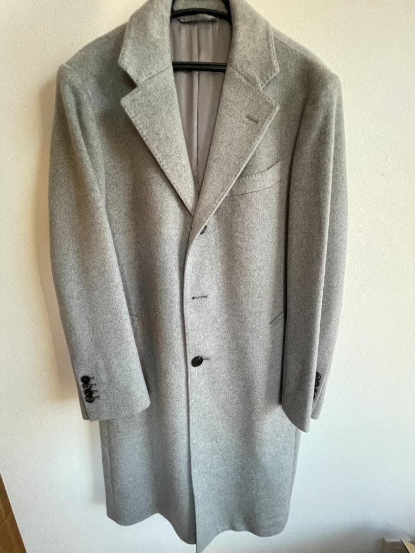 コロンボ社ピュアカシミヤUNIVERSALLANGUAGE チェスターコート