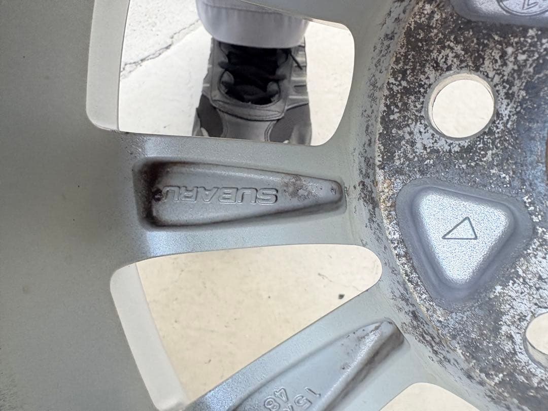 ひろ①195/65R15 24年38週製インプレッサ純正　pcd100