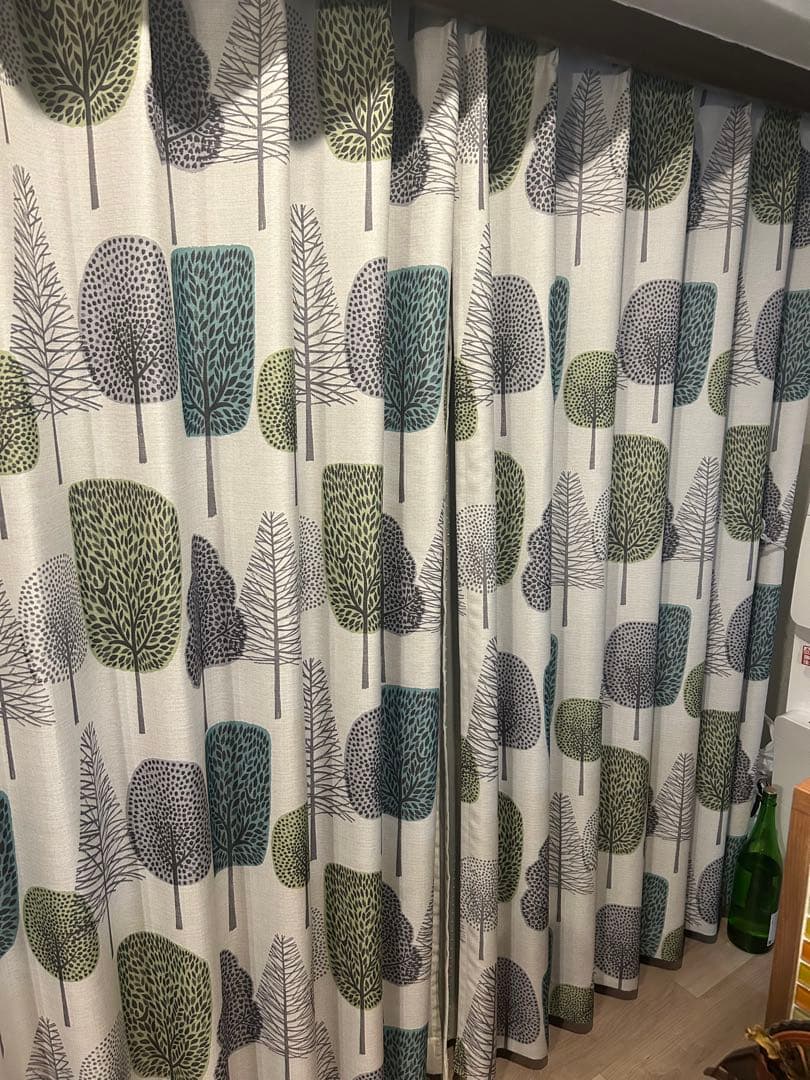 【北欧風】遮光カーテン おしゃれ 幅100×丈178 4枚