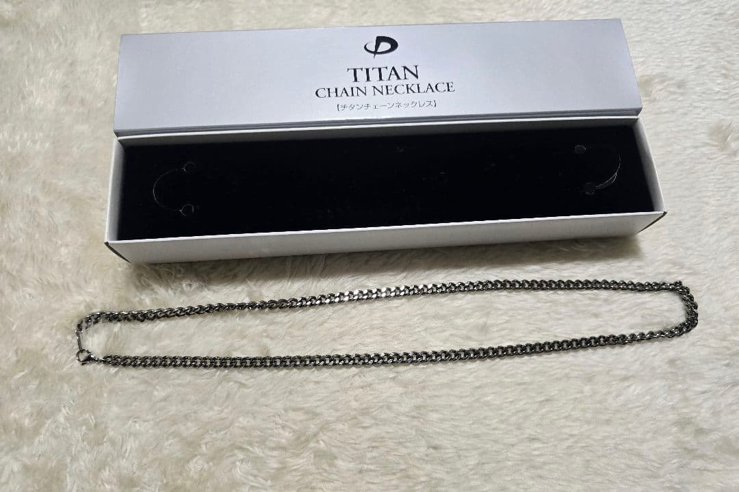 専用 ファイテン チタンチェーンネックレス 60cm 【美品】
