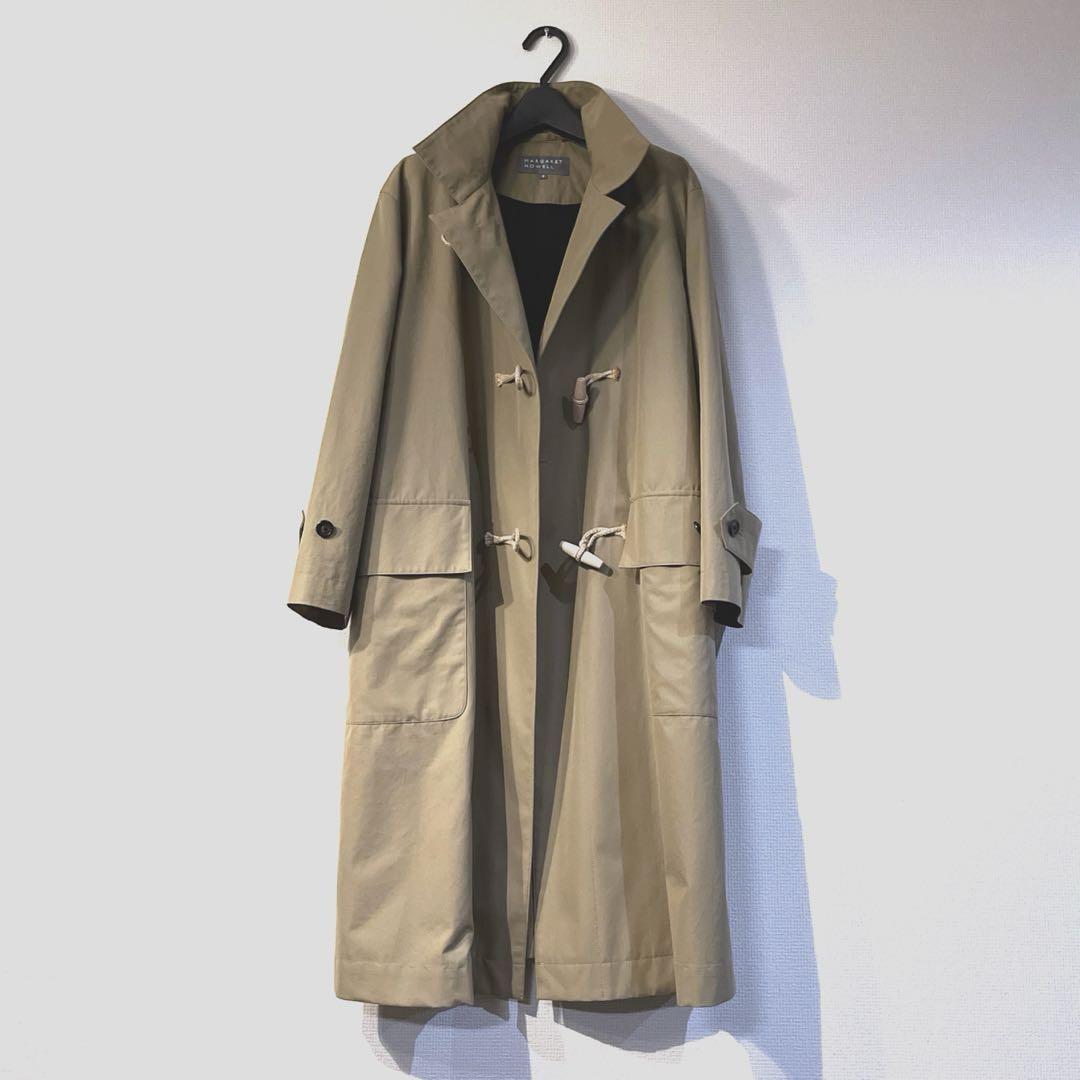 美品2025マーガレットハウエル コート コットン撥水 ウールライナー付 13万
