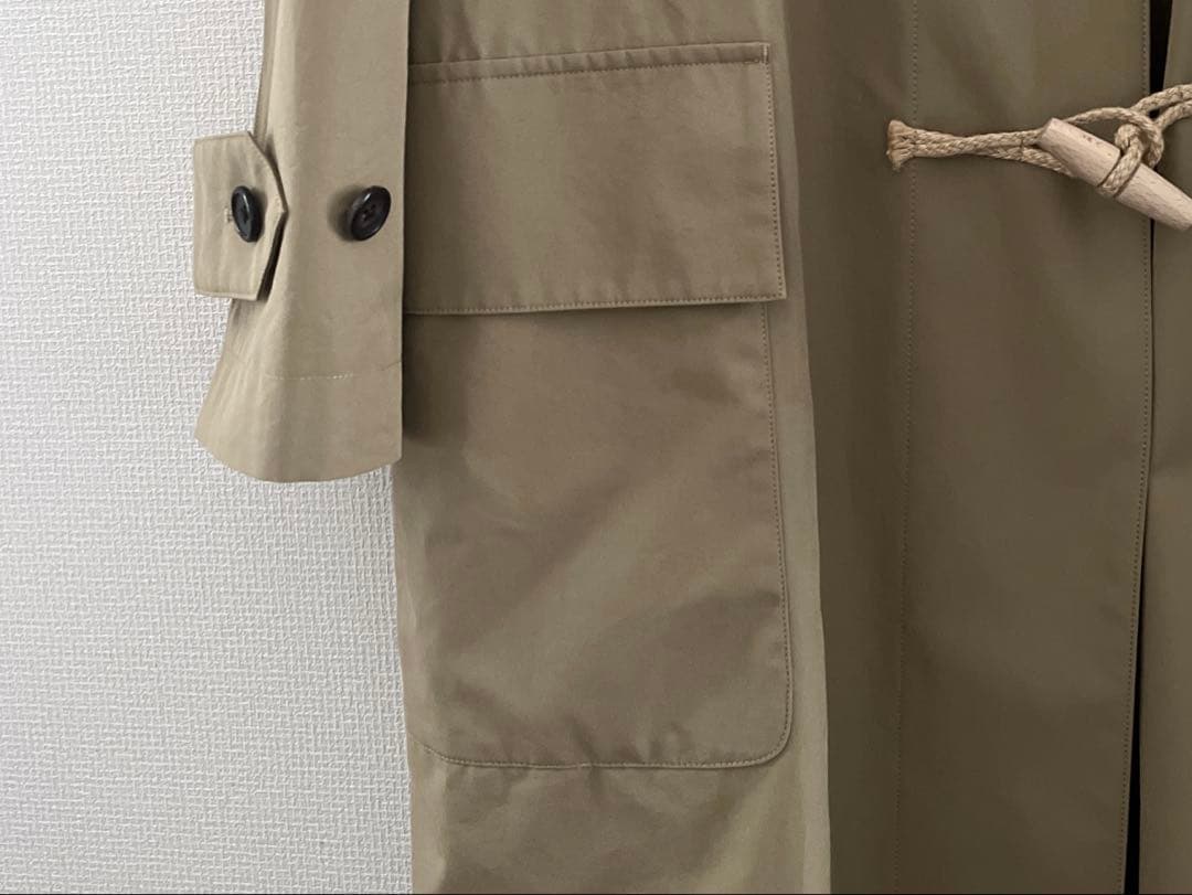 美品2025マーガレットハウエル コート コットン撥水 ウールライナー付 13万