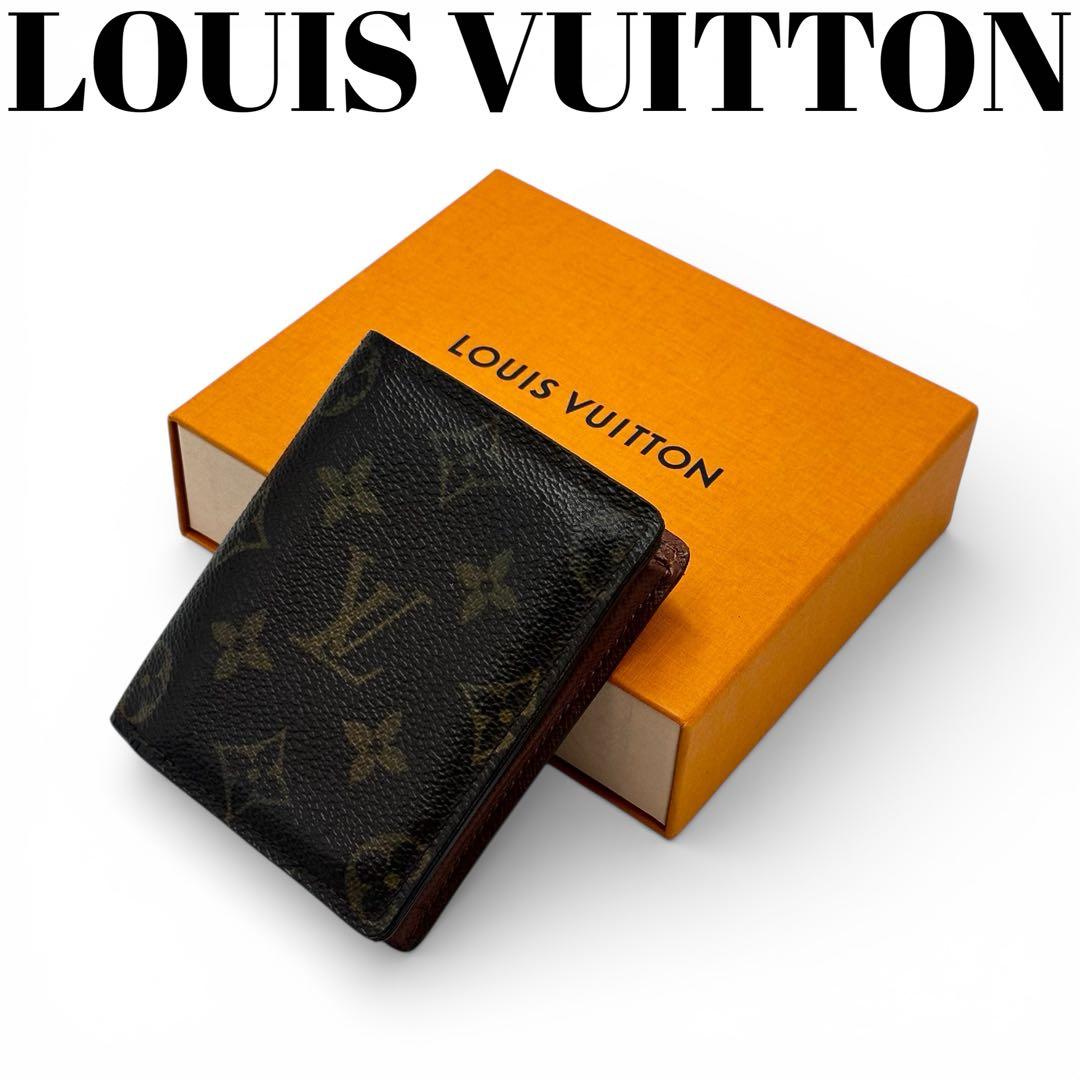 【良品】ルイヴィトン 2つ折り財布 モノグラム マジェラン コンパクト