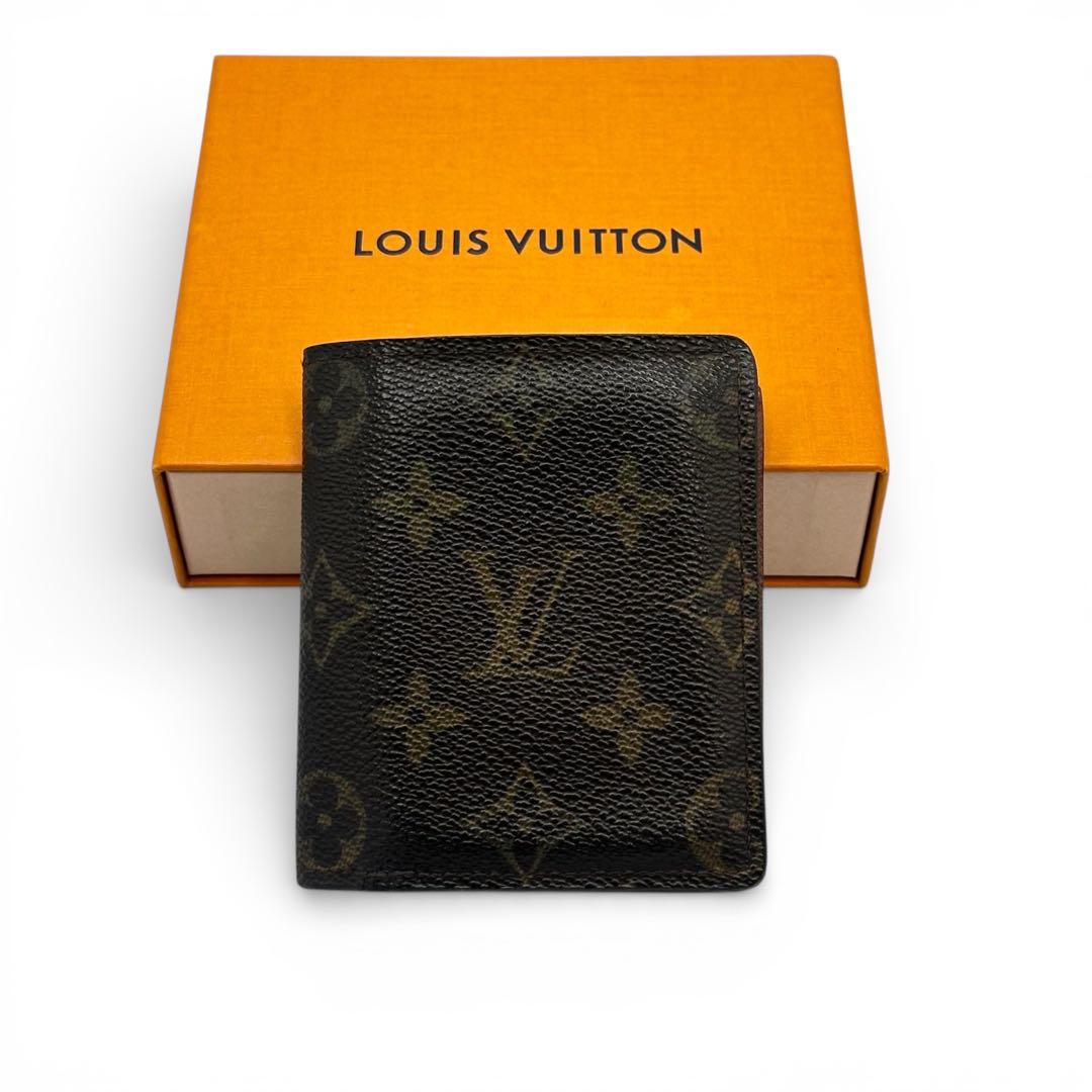 【良品】ルイヴィトン 2つ折り財布 モノグラム マジェラン コンパクト