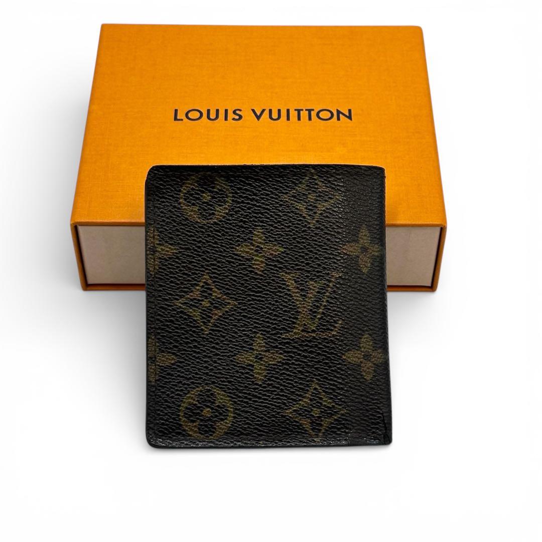 【良品】ルイヴィトン 2つ折り財布 モノグラム マジェラン コンパクト