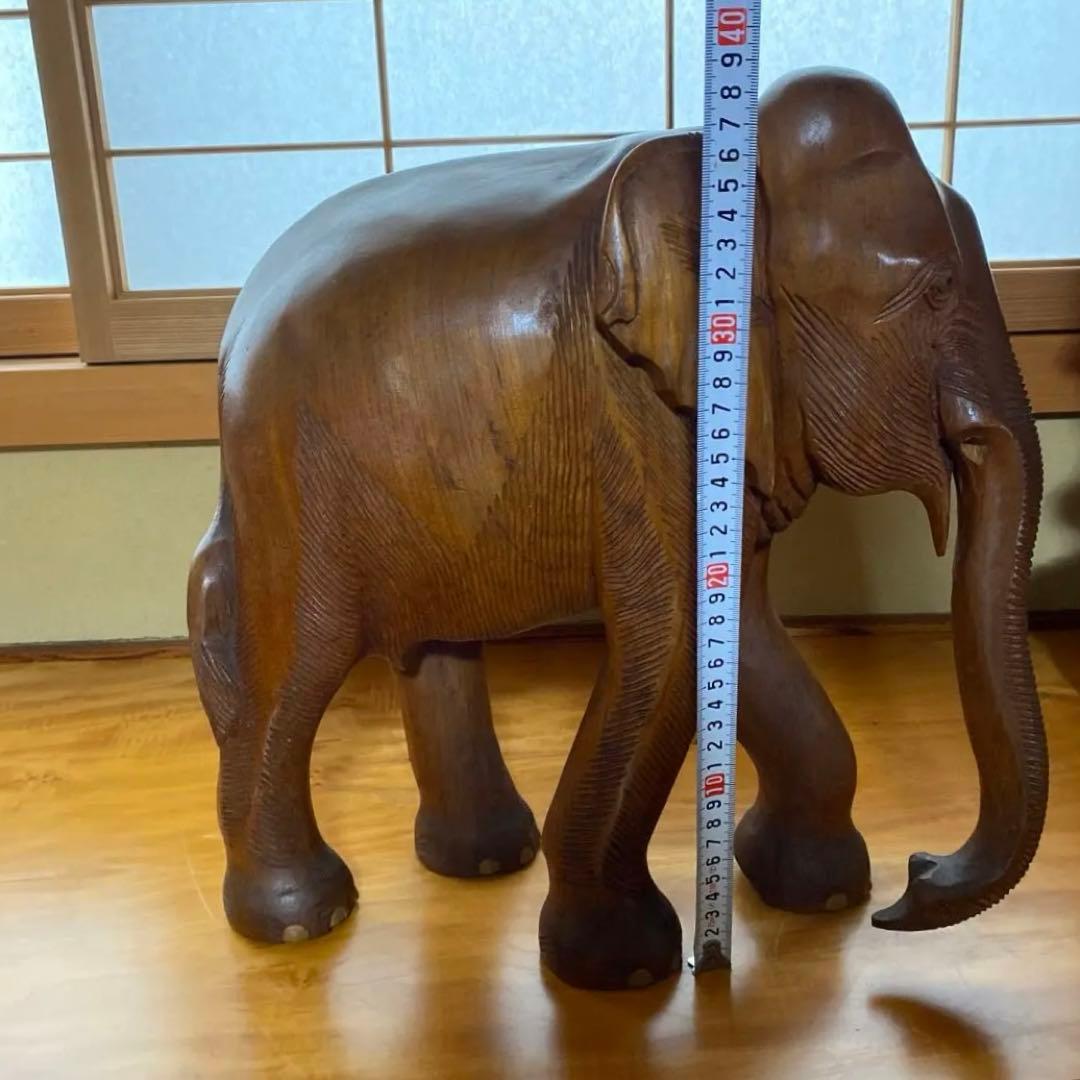 木製の像　インテリア　置き物 オブジェ アンティーク