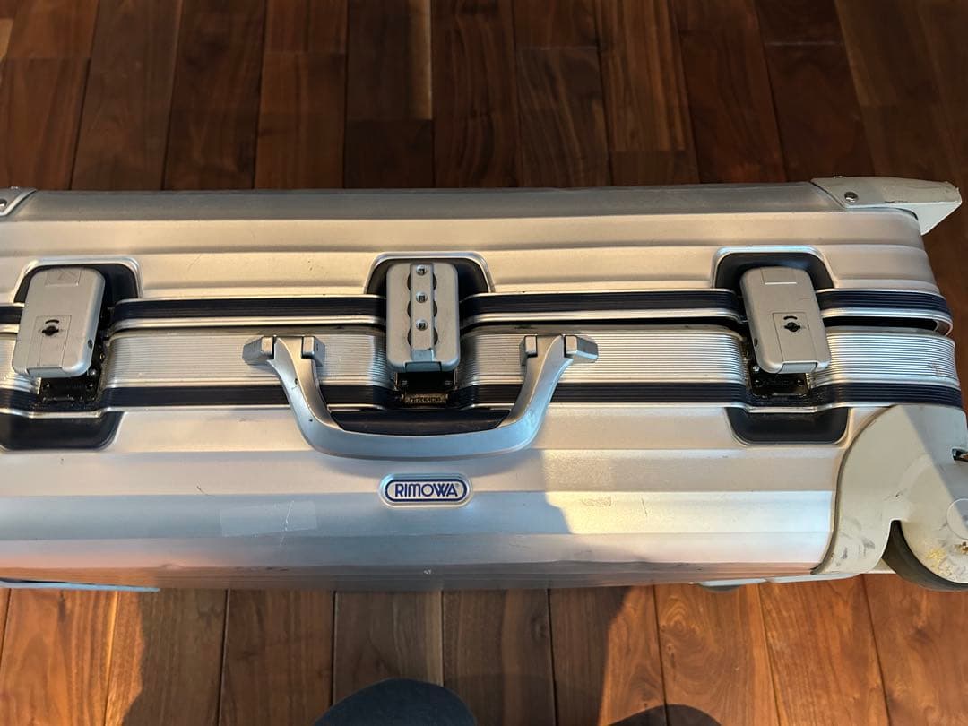 92663 TOPAS RIMOWA 2輪　中型キャリーケース シルバー